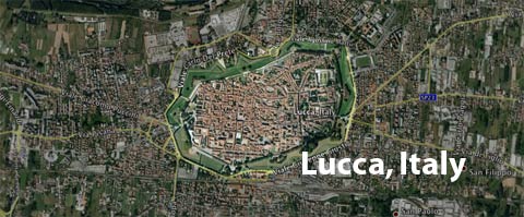lucca italy map