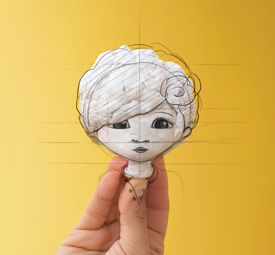 Children's book illustration character design